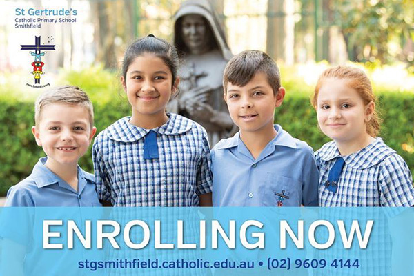enrolling-now-St-Gertrude-Smithfield